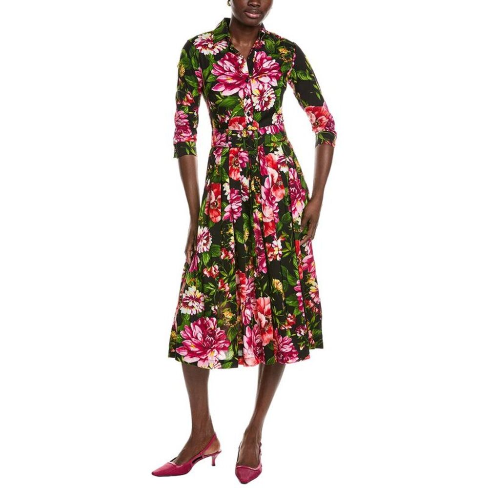 Samantha Sung Womens Audrey Shirtdress